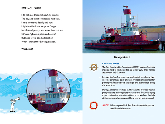 sample page from San Francisco Boats on the Bay
